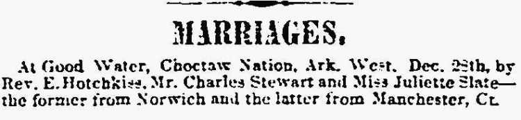 Marriage announcement