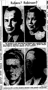 Rubens Newspaper photo