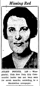 Newspaper announced disappearance